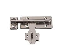 Verrou Porte Exterieur 1Pcs 4/6/8inch Stainless Steel Slide Bolt Lock Gate Latch For Gates Fences Garage Shed Doors For Home Hardware Safety Door(4inch)