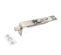 Verrou Porte Exterieur 1Pcs 4/6Inch Stainless Steel Hidden Door Bolt Security Guard Latch Sliding Lock Bathroom(4 inch)