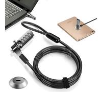 Verrou pour Ordinateur avec Plaque de Verrouillage - 2 m - Antivol pour Ordinateur et Autres appareils