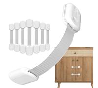 Verrou Sécurité Enfant Pour Placards - Verrous Tiroirs Sécurisés,Fermeture Verrouillable Sécurisée Pour Cuisine Réfrigérateur Congélateur -Manger Four Meuble Armoire Commode