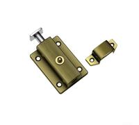 Verrou semi-automatique à ressort fabriqué en acier inoxydable pour une boîte de distribution sûre et durable et une installation de petits boulons (7,6 cm)