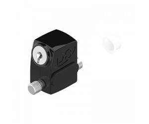 Verrou semi automatique - pour baie coulissante - 2590 - noir LA CROISÉE DS