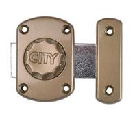 Verrou targette chrome automatique - 40 mm - Iséo