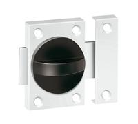 Verrou targette FJ nickelé 35mm - VACHETTE - 13622000 Noir G