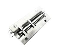 Verrou Targette Verrou de porte antivol en acier inoxydable, insert de porte épais, moraillon en bois de 10 cm (4 pouces), verrou coulissant solide for porte de toilettes