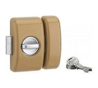 Verrou universel à bouton THIRARD cylindre languette HG5 + 3 clés - 0008047