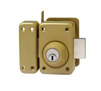 Verrou VACHETTE V136 à cylindre double diamètre 23mm, longueur 45mm
