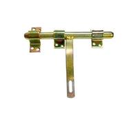 Verrou vervelle AFBAT - 16 mm - Acier nickelé - Jaune