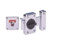 Verrou WC clé carré chromé VACHETTE 13762000