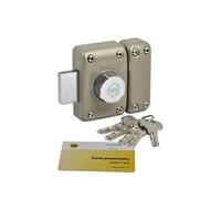 Verrou YV26BT40 6 goupilles 23mm 5 clés réversibles