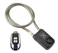 Verrouillage à Code Antivol d’Alarme, Serrure Electronique Intelligent à Distance sans Fil Chaîne 800 * 10mm IP55 Etanche pour Moto, Vélo, Portail