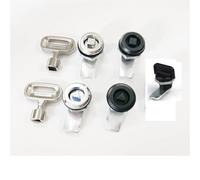 verrouillage d'armoire, Cylindres de serrure de porte d'armoire de distribution d'énergie électrique, poignée triangulaire, came carrée(With Key-01)