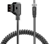 Verrouillage DC à D-Tap Enroulé Câble d'alimentation pour Atomos Moniteur Les appareils vidéo PIX E7 PIX E5 7 Écran Tactile Hollyland Mars 400s