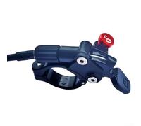 Verrouillage de fourche de vélo de montagne, interrupteur à levier de suspension en alliage d'aluminium compatible avec Suntour pour Rockshox 22,2 mm guidon VTT contrôle de fourche