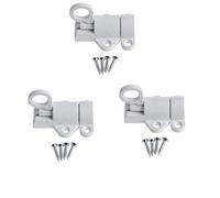 Verrouillage de la bague de tire de la porte de la porte de la fenêtre 3PCS, verrouillage de verrouillage de la porte de la porte du ressort Blanc(3)