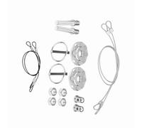 Verrouillage de la Goupille de Capuchon, Kit de Verrouillage à Broches de Capuche Broche de Capuche Bonne durabilité Pins Bouton Poussée de Libération Rapide pour Décoration de Voiture pour (rouge)