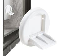 Verrouillage De La Porte Coulissante - Fenêtre À L'épreuve Des Serrure | Fixer Le Verrou Pour Sécurité Portes En Verre Baby Proof Sliding Doors Low Clip Protection Supplémentaire Les Animaux C