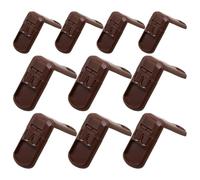 Verrouillage de la sécurité des, serrures pour,10x Sécurité First Child Lock - Sturdy amovible sécurisé des sécurisés pour bébé trucs pour les tiroirs de fours armoires de cuisine référentiel meuble