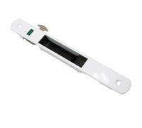 Verrouillage de porte coulissante 7.8x1.1 Interrupteur lisse en alliage en aluminium Aluminium Porte de coulissante pour fenêtre patio Home, verrouillage