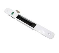 Verrouillage de porte coulissante 7.8x1.1 Interrupteur lisse en aluminium Aluminium en alliage de porte coulissante pour la fenêtre du patio verrouillage maison
