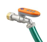 Verrouillage de robinet extérieur - Valve de verrouillage en cuivre, touche résistante au gel | Minimise les risques de manipulation ou d'utilisation excessive d'eau. - Combinaison améliorée avec