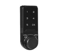 Verrouillage de touches de mot de passe à écran tactile HUIOP Serrure à combinaison d'écran tactile intelligente T9 Serrure à combinaison de panneau en plastique Serrure à combinaison de tiroir Ferr