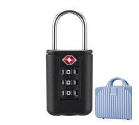 Verrouillage de voyage, bagage à bagages - Combinaison de voyage approuvée Verrouillage du ventre des bagages - Verrouillage du câble en acier inoxydable, serrure à combinaison numérique pour sacs à