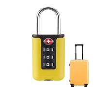 Verrouillage des bagages : cadenas pour câbles pour valises approuvés par, cadenas à combinaison à 4 chiffres avec câble en acier inoxydable, cadrans faciles à lire | cadenas avec câble flexibi