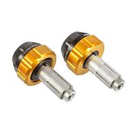 Verrouillage des Gaz de Moto Régulateur de Vitesse Bouchons de Guidon Embouts de Barre de Poignée Jeu de Curseurs pour Vélo de Rue/Sport/Randonnée Croiseur Scooter (Or)