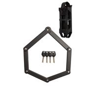 Master Lock Antivol Vélo Pliable à Clefs en Acier Trempré, 4 clés, Support de transport inclus, 84 cm