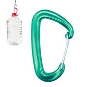 Verrouillage du Carabiner - Clips de Malin d'escalade de Verrouillage en Aluminium - Cardis de randonnée des carabiners de Forme multinationnelle pour l'alpinisme, Le Camping,