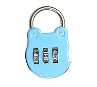 Verrouillage du Code numérique Excellente opération Simple à 3 Chiffres Code combiné Cadenas Bleu Ciel