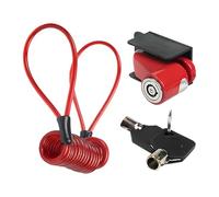 Verrouillage du frein à disque : dispositif de sécurité du scooter, protection contre la coupelle avec câble de rappel | Configuration de sécurité du scooter électrique, protection pour vélo