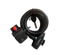 Verrouillage du vélo - Cycle Cable Locks - Sécurité élevée pour les vélos électriques | PVC ABS Lock de câble anti-vol avec fil d'acier renforcé | 120 cm parfaits pour les motos - pour une utilisation