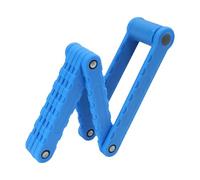 Verrouillage du vélo pliant - Verrouillage de sécurité en huit sections à huit sections, verrous de la chaîne de vélo de vol, 6,5x2.36x0,91 pouces verrous à cyclisme portables compacts | Vélos de rout