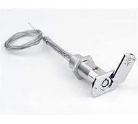 Verrouillage d'urgence de Garage électrique automatique | Serrure de fil de porte de volet roulant, fil de Super sécurité à travers les murs, matériel de verrouillage 1 ensemble