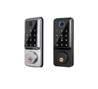 verrouillage intelligent, Serrure électronique automatique Tuya APP WiFi Ttlock avec(Silver Ttlock)