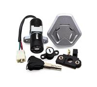 Verrouillage Moto Contacteur Clef Interrupteur D'allumage Couvercle Bouchon Réservoir Carburant Serrure Siège Et 2 Clés Pour LONCIN VOGE 300GY LX300GY-D