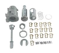 Verrouillage Porte Actionneur 6L3837167/168B pour VW pour Caddy II 1995-2000 2001 2002 2003 2004 Cylindre DE Serrure DE Porte Gauche Droite avec 2 CLÉS(Left Repair Set)