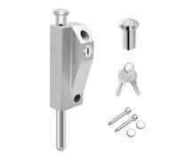 Verrouillage Pour Porte Tournante En Alliage D'aluminium Loquets De Porte Coulissante Portes En Bois À Ressort Facile À Installer Salle De Bains Toilettes Magasin