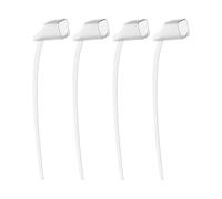 Verrouillage Sportif Compatible, Léger Et Confortable, Blanc, Clip De Maintien De Cordon, Support De Cordon Pour Aide Auditive, Large Application, Pour Un Usage Quotidien, Le Sport, L'extérieur, Le Tr