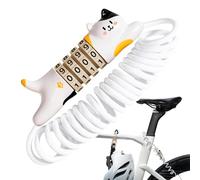 Verrouille des vélos combinés, du câble combiné pour les vélos - combo de scooter,Accessoires de combinaison à 4 chiffres pour moto de scooter électrique