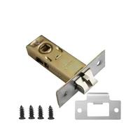 Verrous à mortaise multi-usages en métal, accessoires pratiques, portables pour portes à droite et à gauche, serrures de porte silencieuses