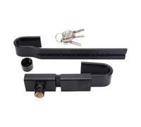 Verrous de conteneur d'expédition robustes | Serrure de porte d'entrepôt avec 3 clés | Cadenas en acier réglable pour la sécurité du transport, remorque, camion, chargement, supermarché, logistique