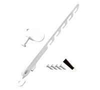 Verrous de fenêtre - Entrebâilleur de fenêtre | Verrou de sécurité coupe-vent | Le câble de sécurité limite les espaces ouverts pour garder les en sécurité avec 4 fentes d'ouverture