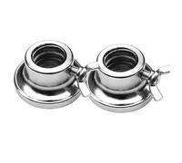 Verrous de poids pour haltères - Pinces à écrous hexagonaux pour haltères, tendeurs à vis en fer, bouchons sécurisés | Accessoires de serrage de barre de Fitness pour barres Standard, équipem