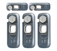 Verrous de porte pour la sécurité des - Verrous de placard sans danger pour les | Verrou de réfrigérateur pour | Verrou de four sans perçage pour lave-vaisselle four, placard