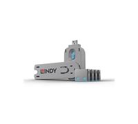Verrous de ports usb - avec t 4 verrous bleu