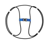 Verrous de poubelle - Serrure de couvercle en caoutchouc pour poubelle à roulettes | Grand verrou pratique et robuste | Cordon élastique de type boucle pour poubelle extérieure