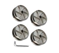 Verrous de roue de rechange robustes compatibles avec IKEA 114670 comme pièces de cadre de lit pour MALM, BRIMNES, BIRKELAND et plus (4, 35 mm)